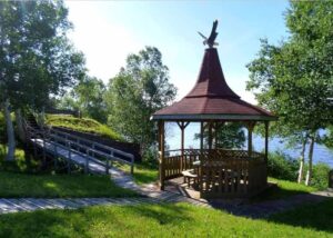 The ATV and walking trail's Tommy's Arm River Bridge. 